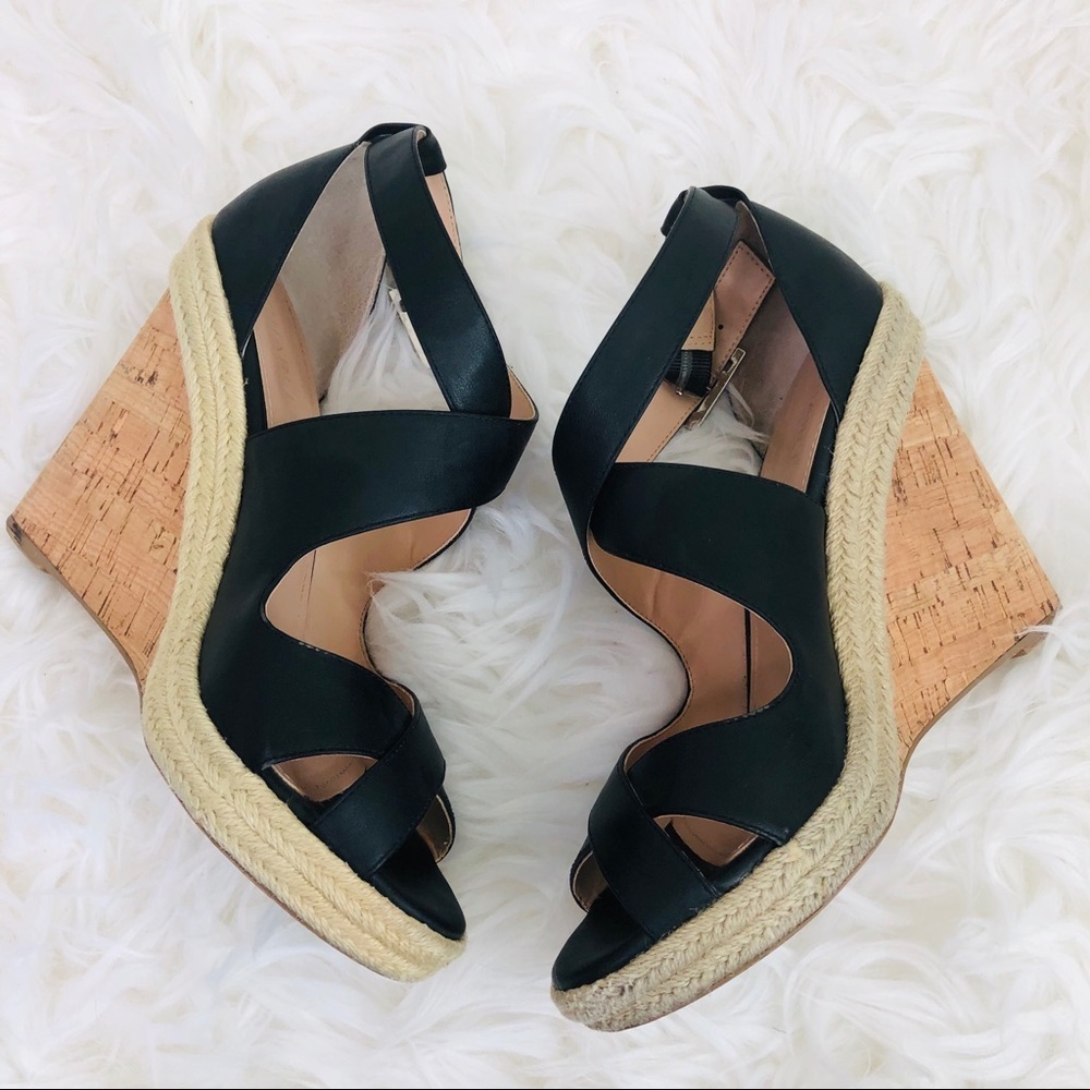 Charles David Belfast Strappy Wedge Sandal Cork 10 - Picture 6 of 6